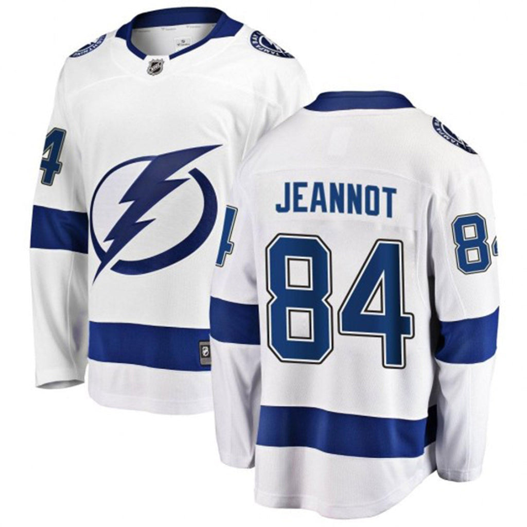 Tanner Jeannot Tampa Bay Lightning 84 Jersey