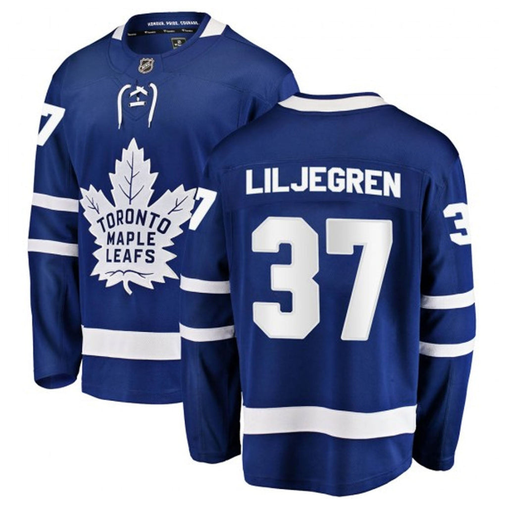 Timothy Liljegren Toronto Maple Leafs 37 Jersey