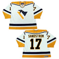 Tomas Sandstrom Pittsburgh Penguins 17 Jersey