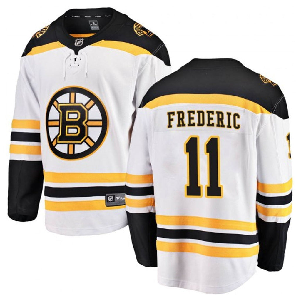 Trent Frederic Boston Bruins 11 Jersey