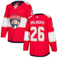 Uvis Balinskis Florida Panthers 26 Jersey