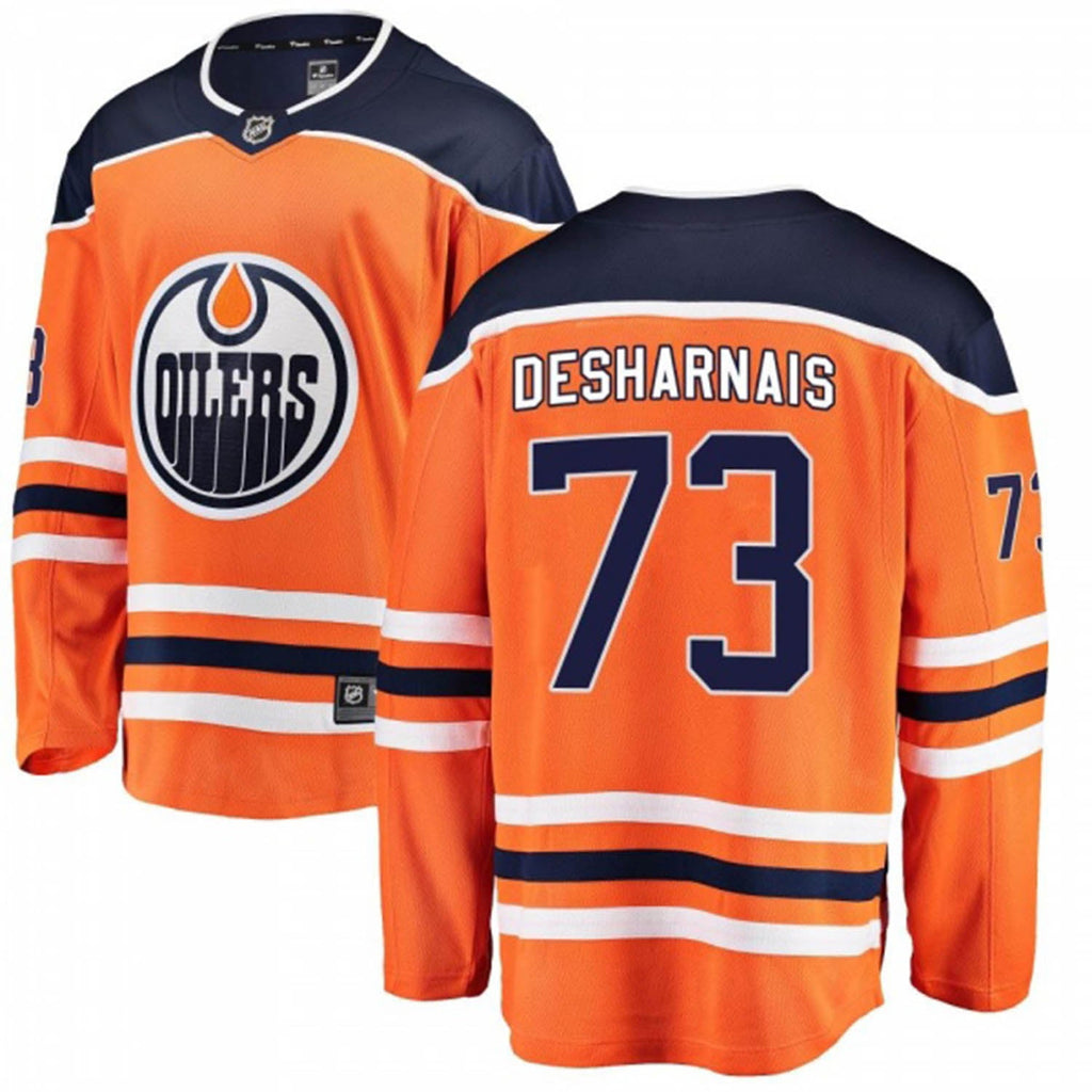 Vincent Desharnais Edmonton Oilers 73 Jersey