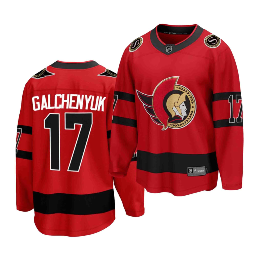 Alex Galchenyuk Ottawa Senators 17 Jersey