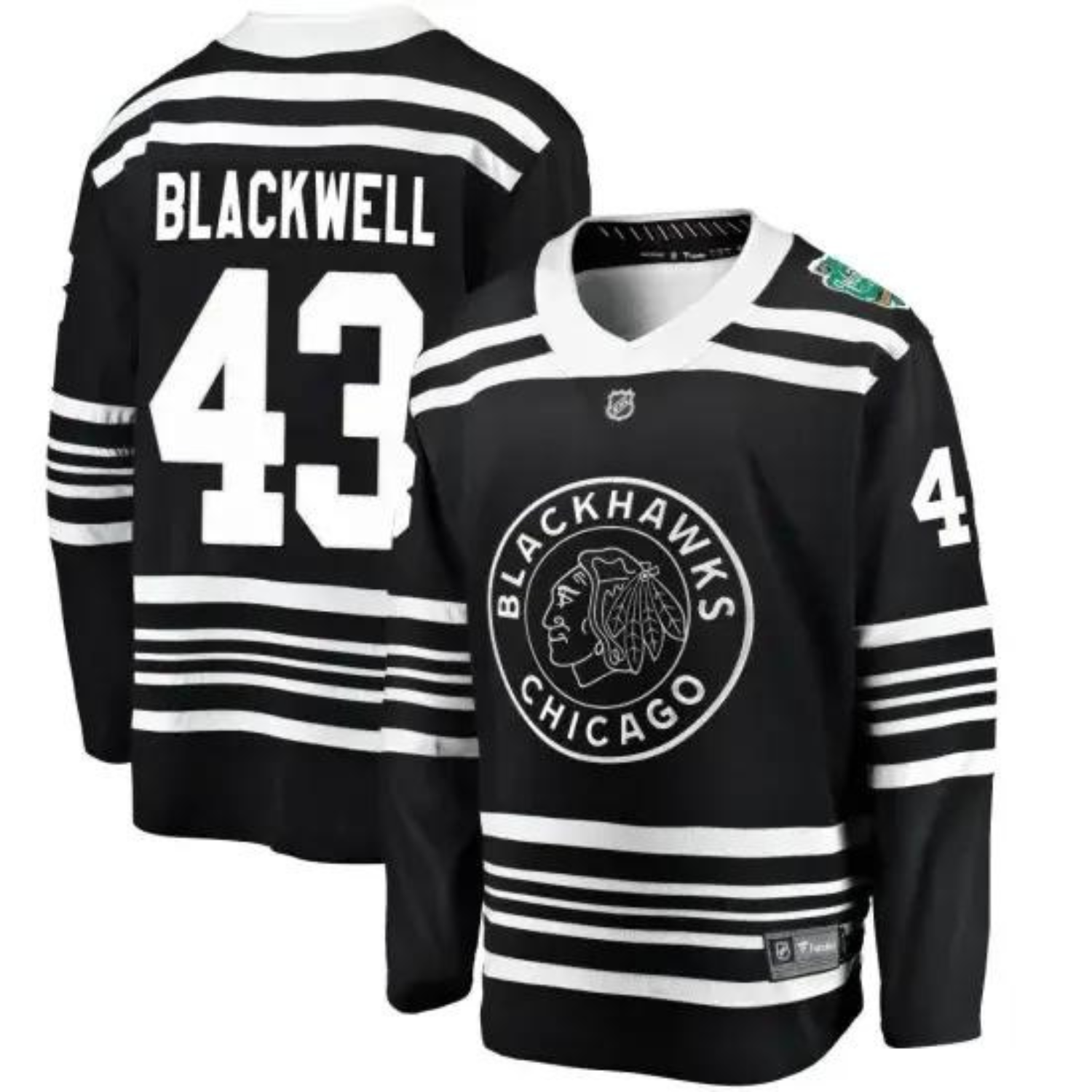 Colin Blackwell Chicago Blackhawks 43 Jersey