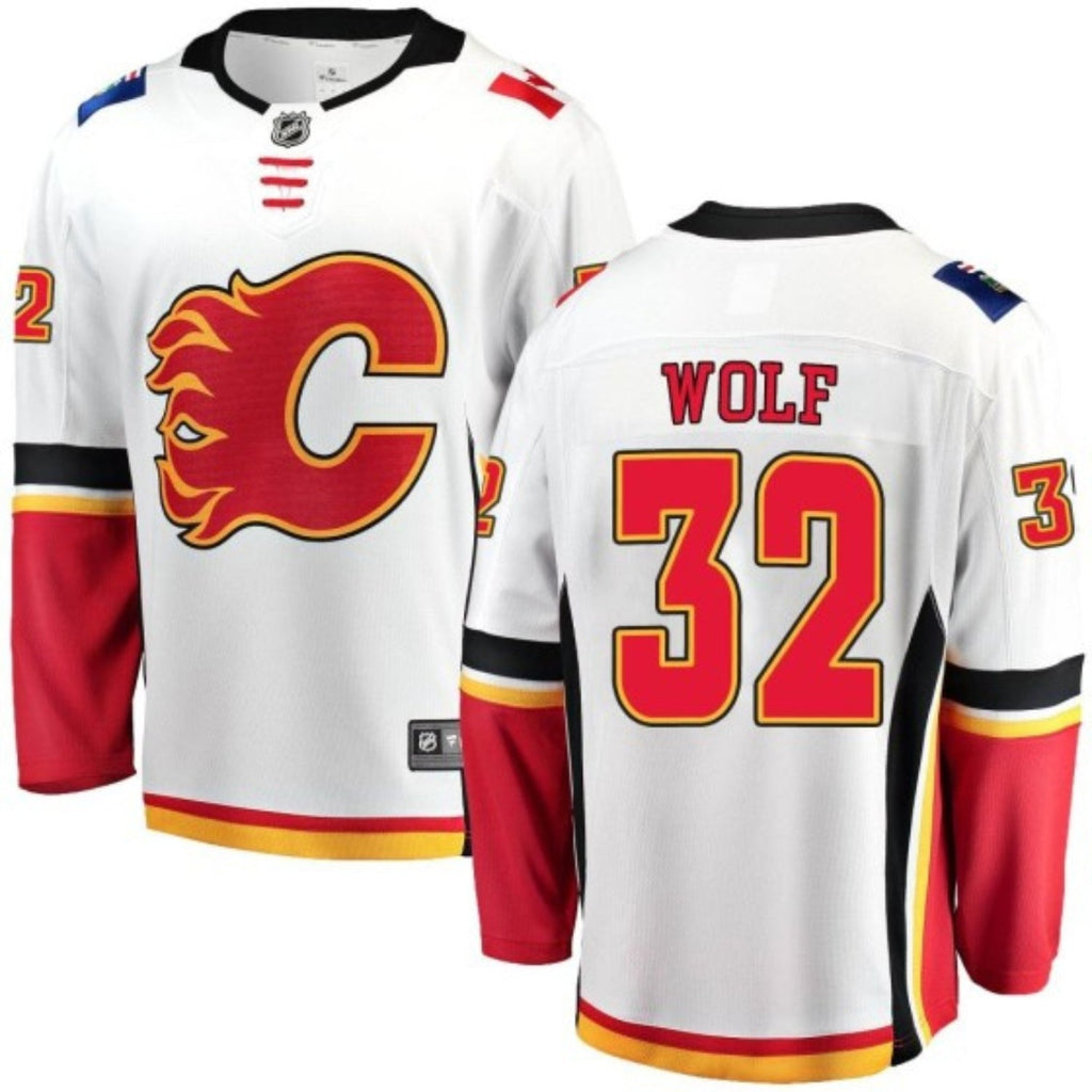 Dustin Wolf Calgary Flames 32 Jersey