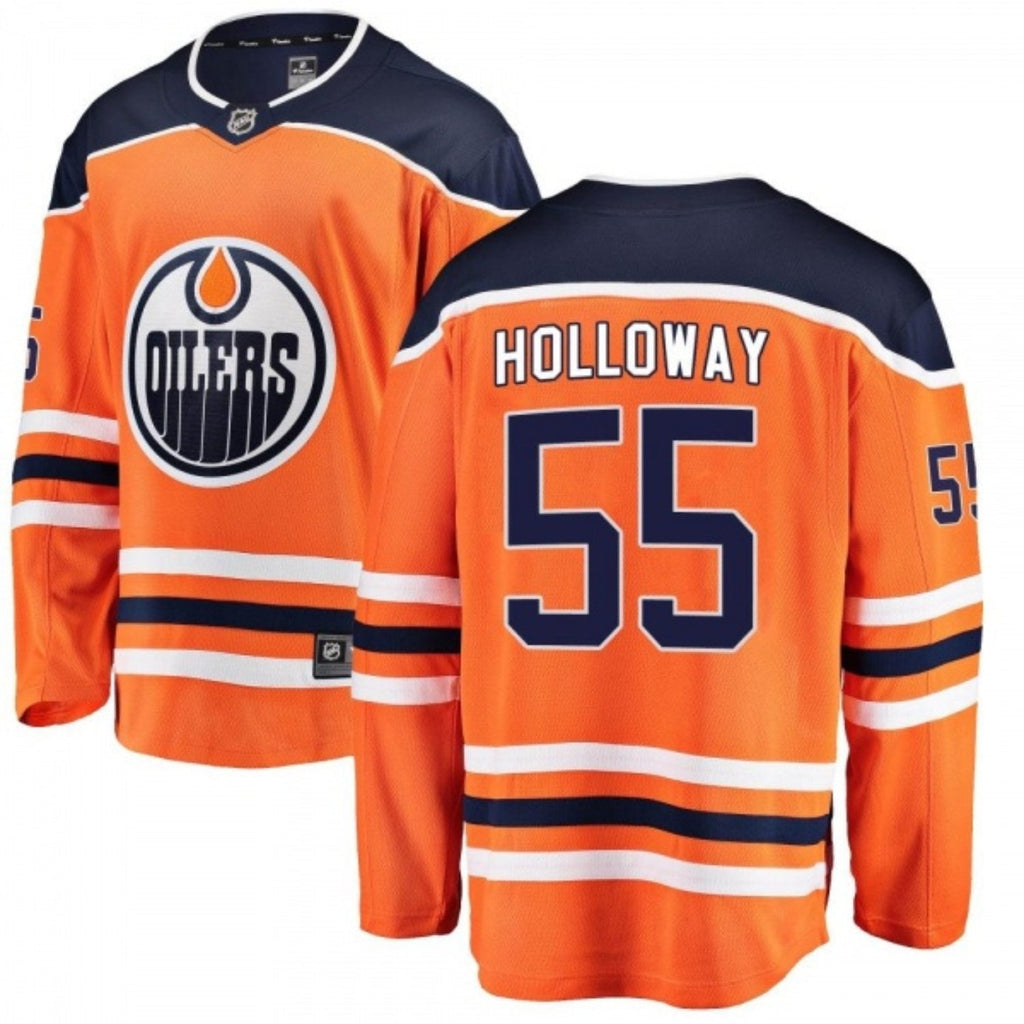 Dylan Holloway Edmonton Oilers 55 Jersey