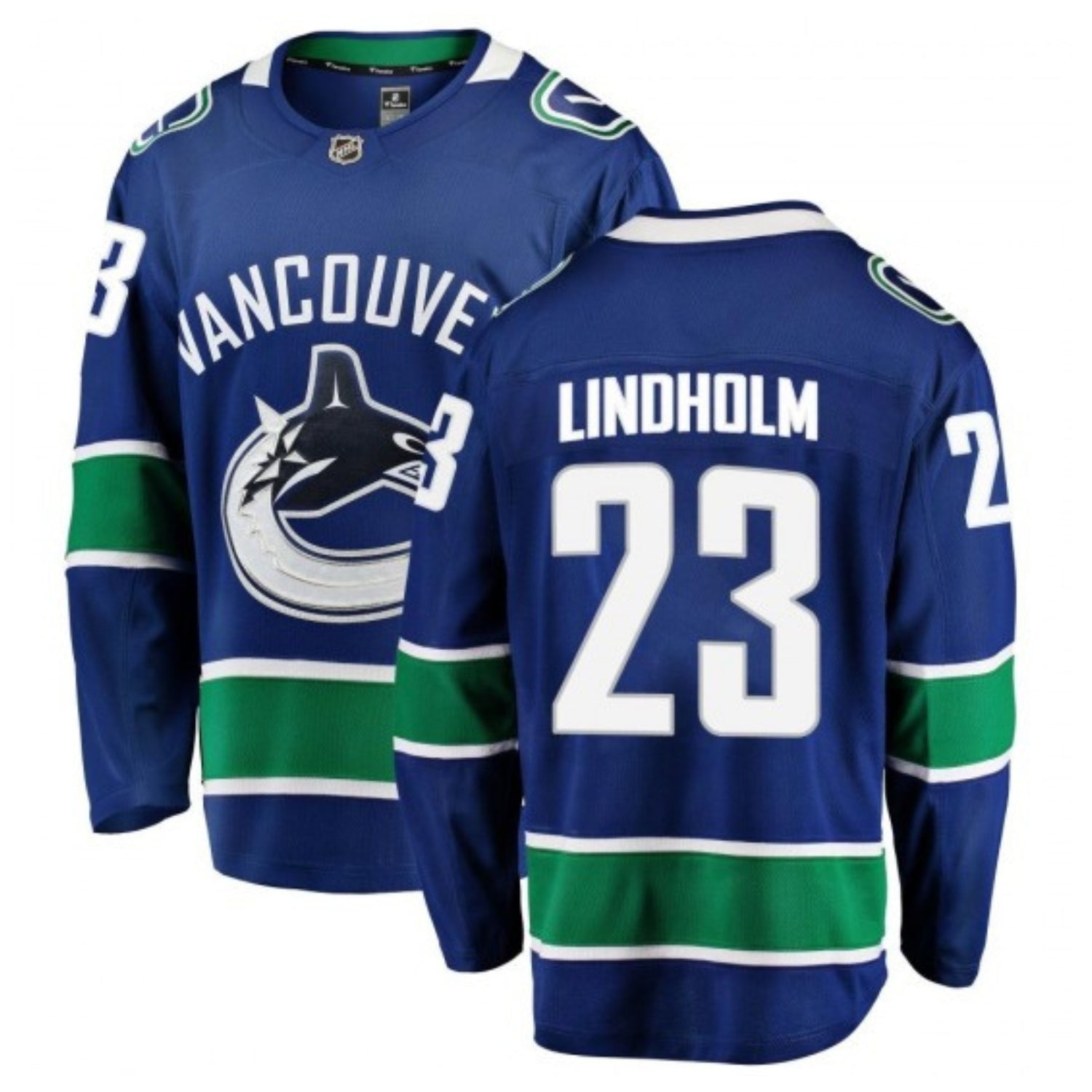 Elias Lindholm Vancouver Canucks 23 Jersey