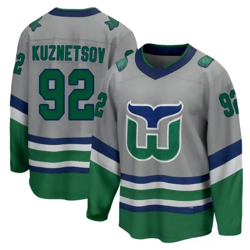 Evgeny Kuznetsov Carolina Hurricanes 92 Jersey