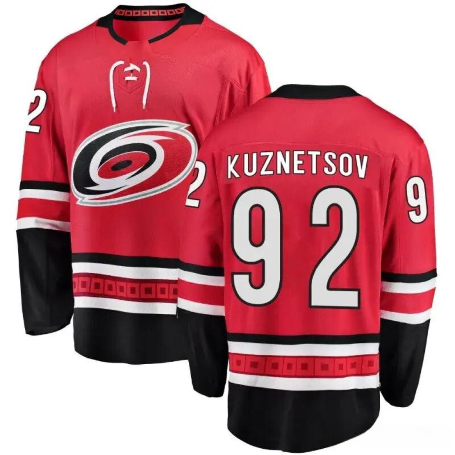 Evgeny Kuznetsov Carolina Hurricanes 92 Jersey
