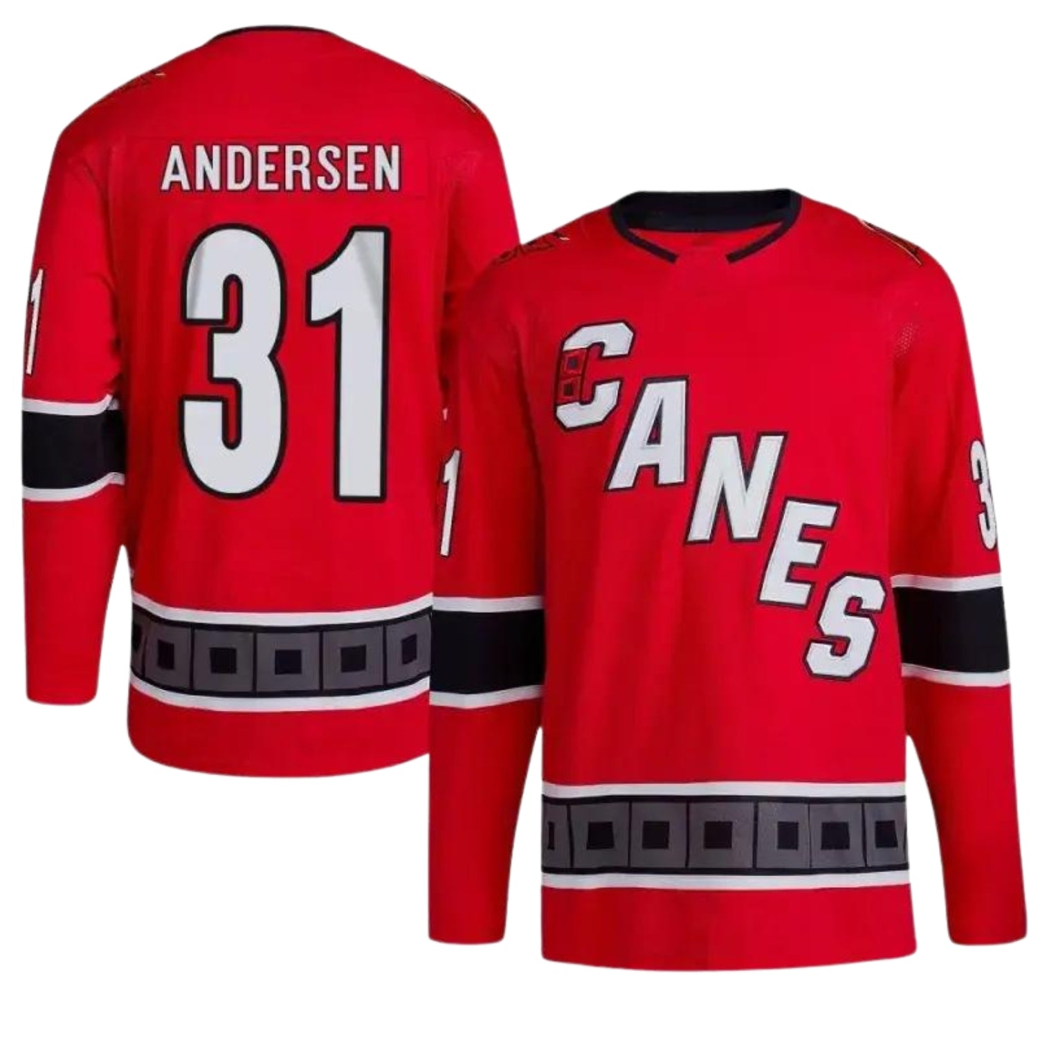 Frederik Andersen Carolina Hurricanes 31 Jersey