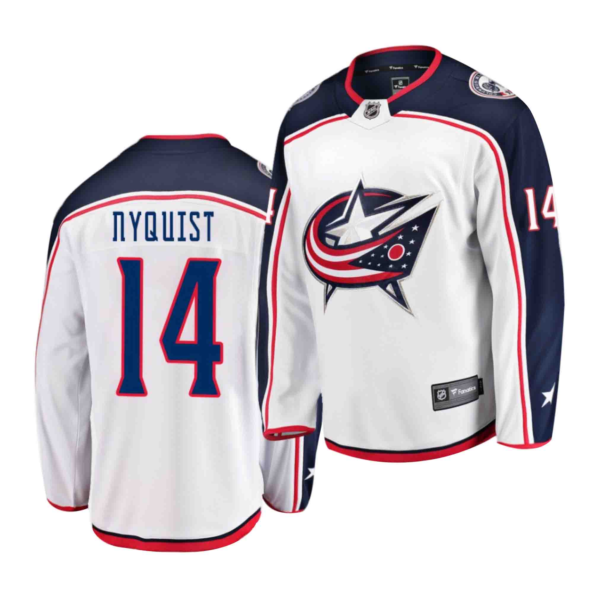 Gustav Nyquist Columbus Blue Jackets 14 Jersey