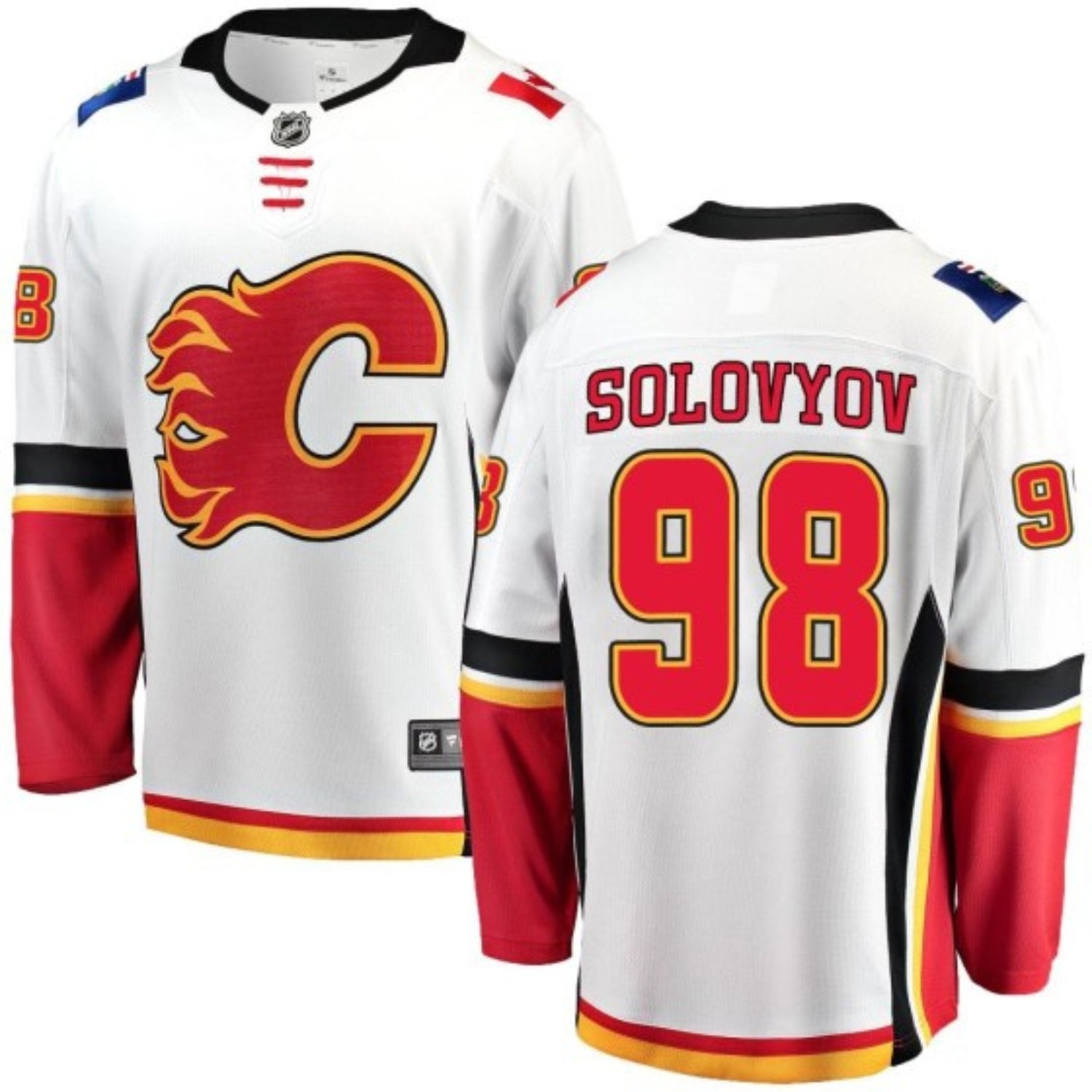 Ilya Solovyov Calgary Flames 98 Jersey