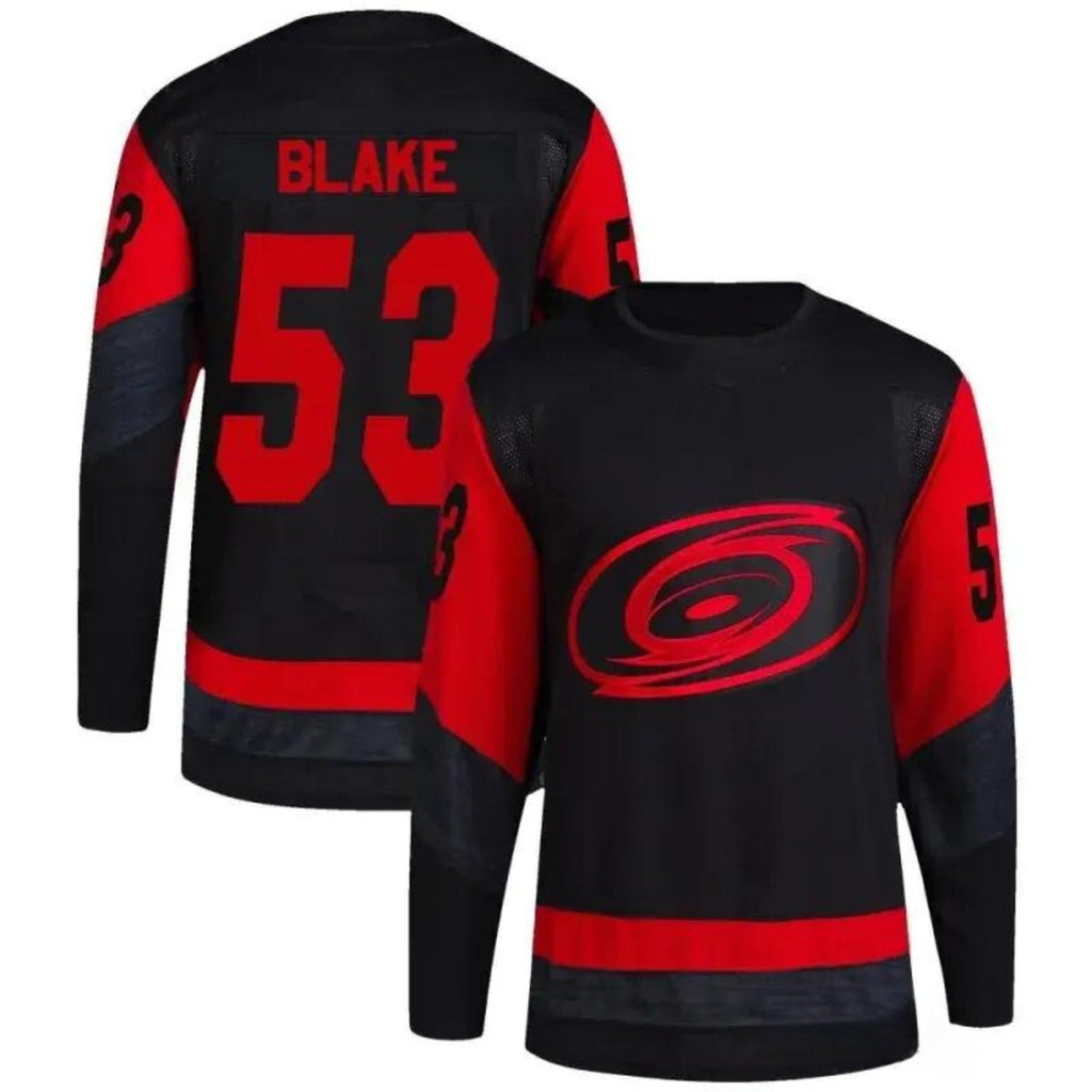 Jackson Blake Carolina Hurricanes 53 Jersey