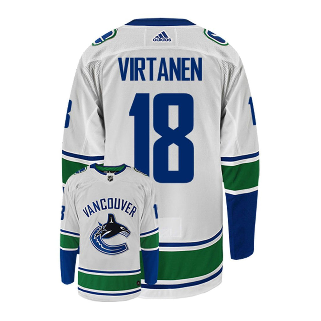 Jake Virtanen Vancouver Canucks 18 Jersey