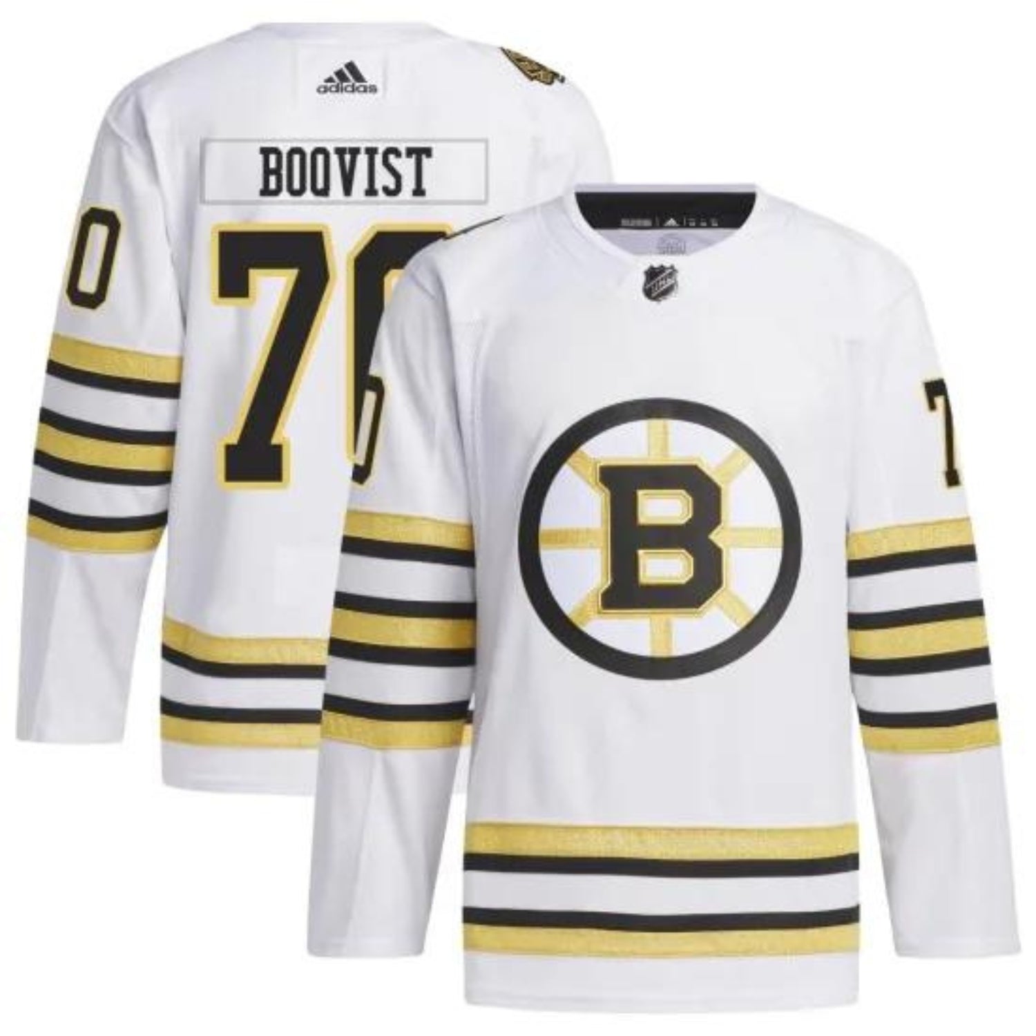 Jesper Boqvist Boston Bruins 70 Jersey