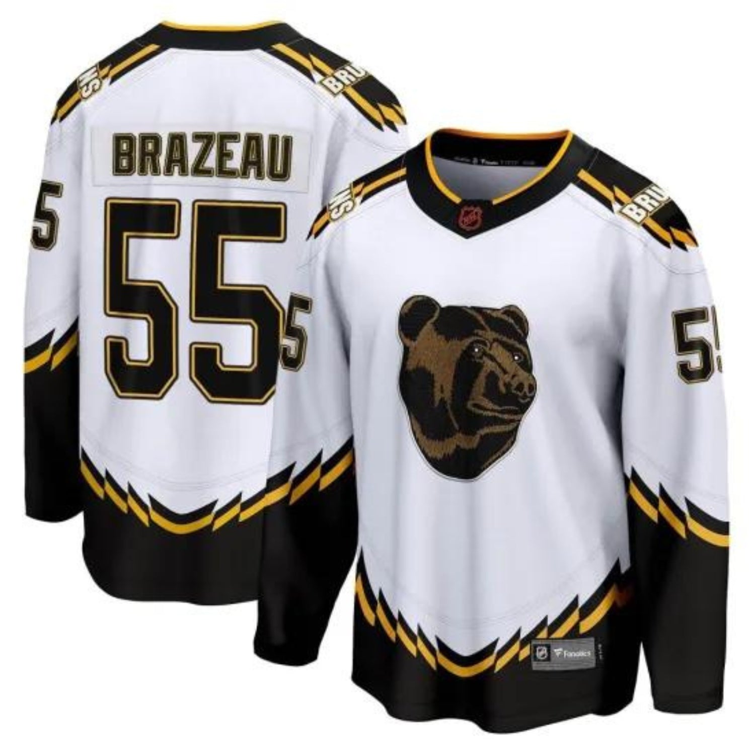 Justin Brazeau Boston Bruins 55 Jersey