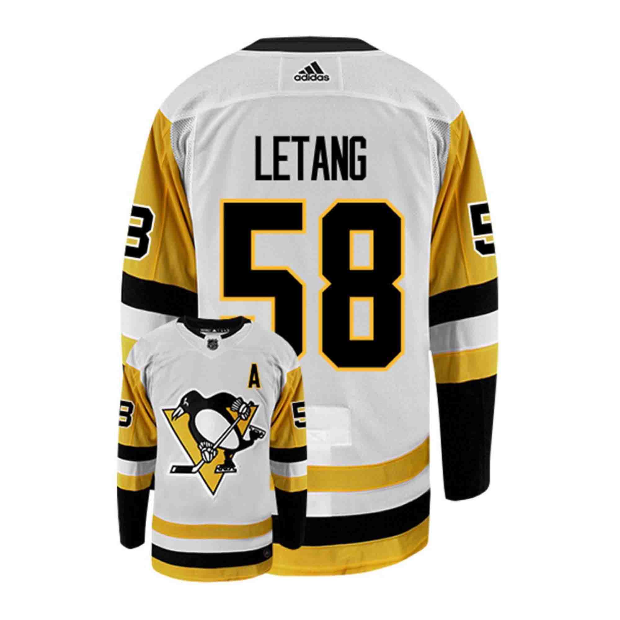 Kris Letang Pittsburgh Penguins 58 Jersey