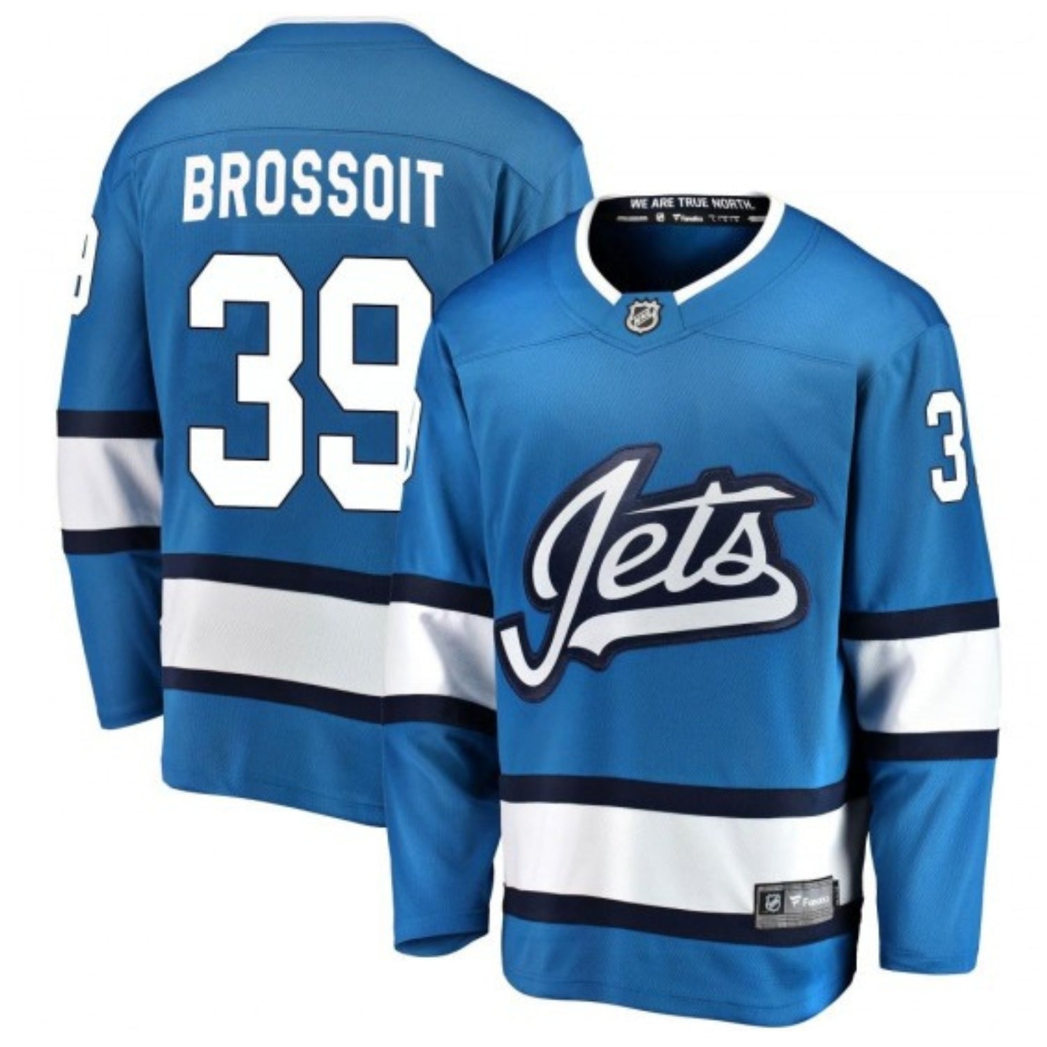 Laurent Brossoit Winnipeg Jets 39 Jersey