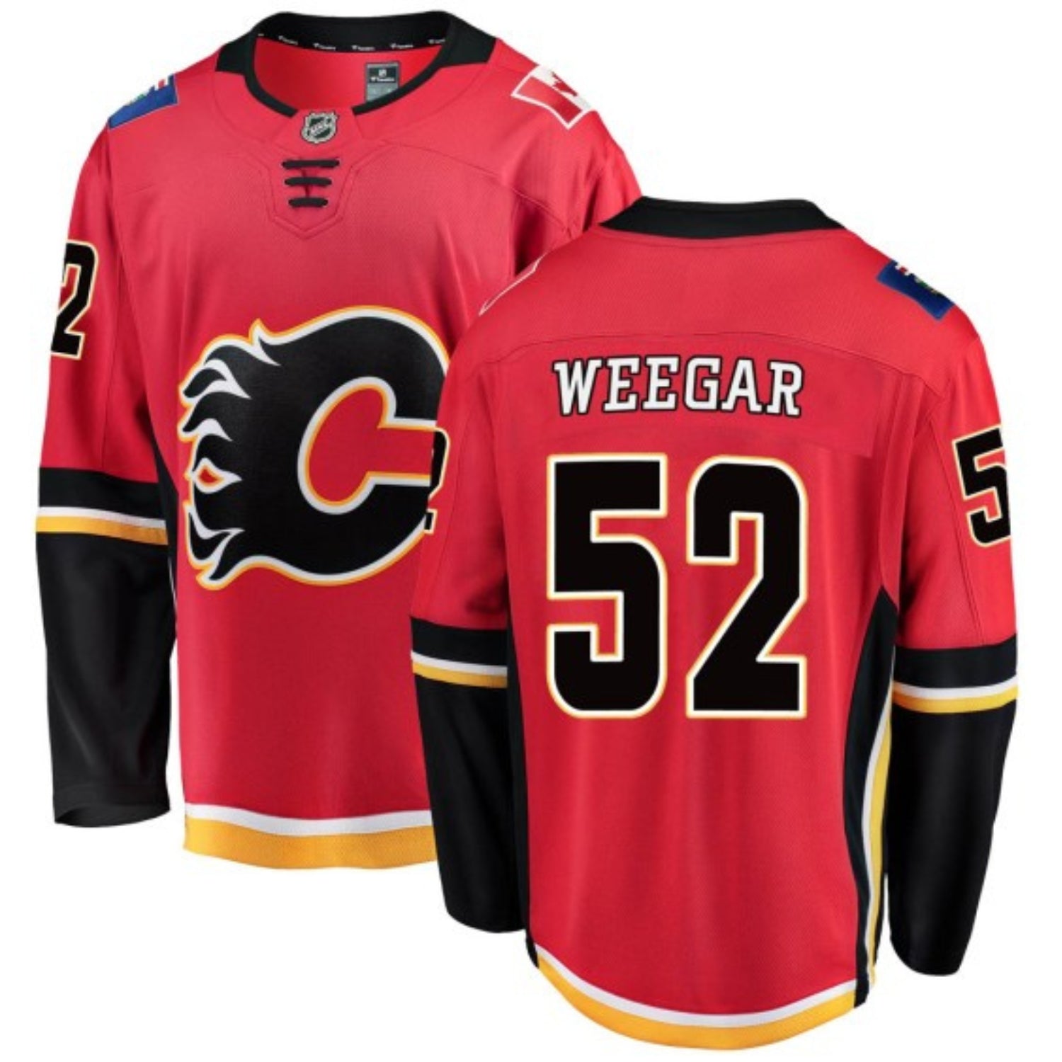 MacKenzie Weegar Calgary Flames 52 Jersey