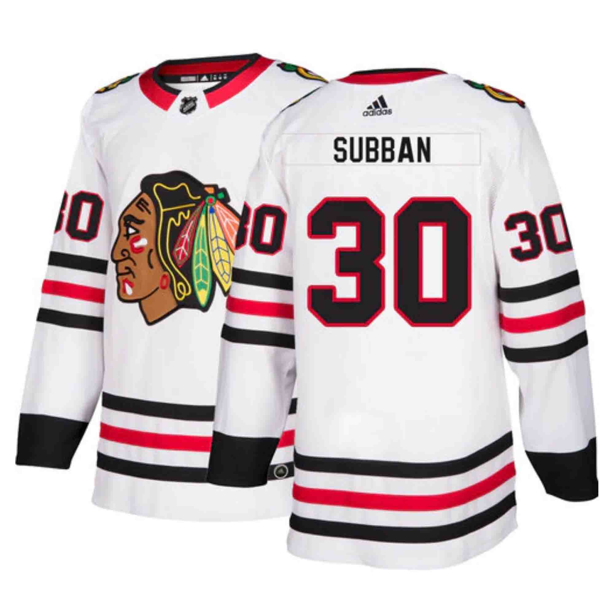 Malcolm Subban Chicago Blackhawks 30 Jersey