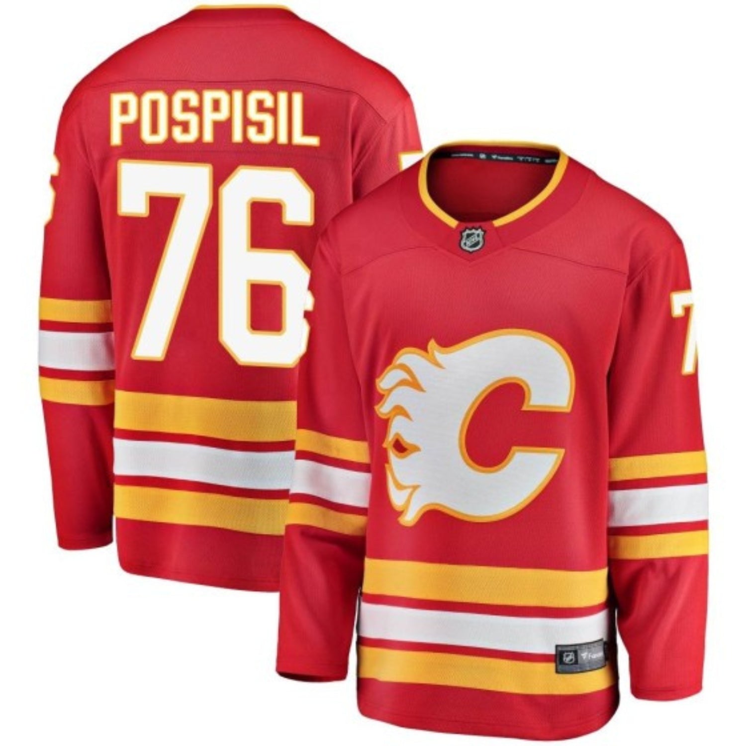 Martin Pospisil Calgary Flames 76 Jersey