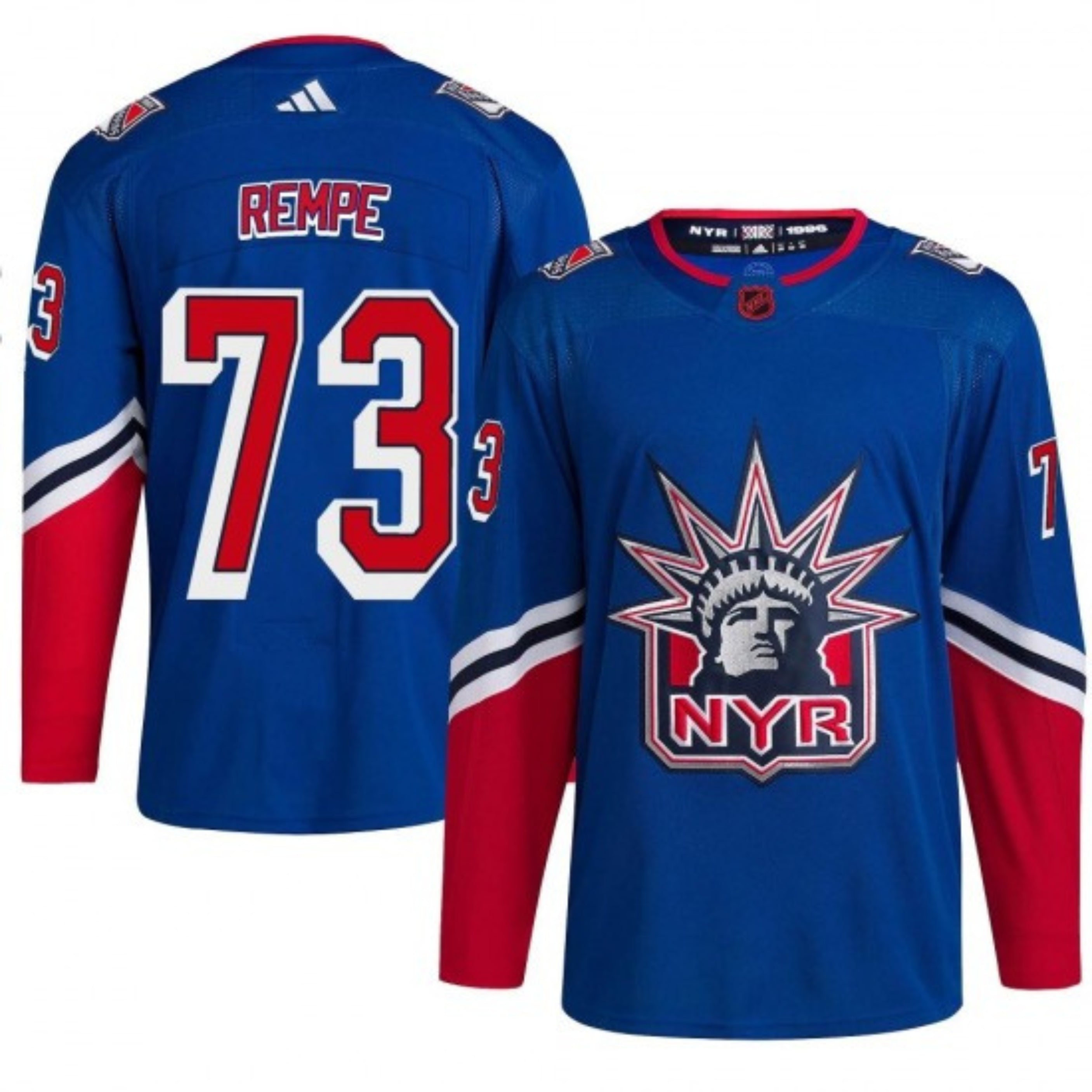 Matt Rempe New York Rangers 73 Jersey