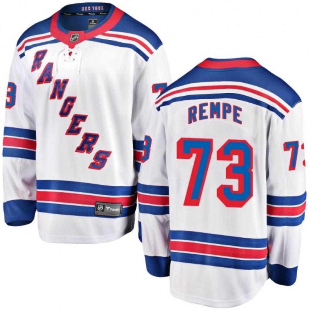 Matt Rempe New York Rangers 73 Jersey