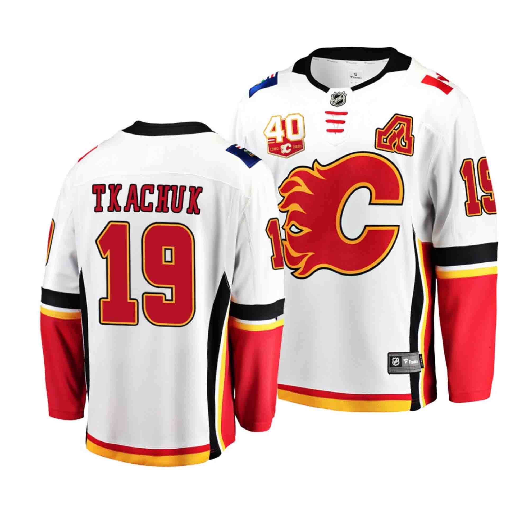 Matthew Tkachuk Calgary Flames 19 Jersey