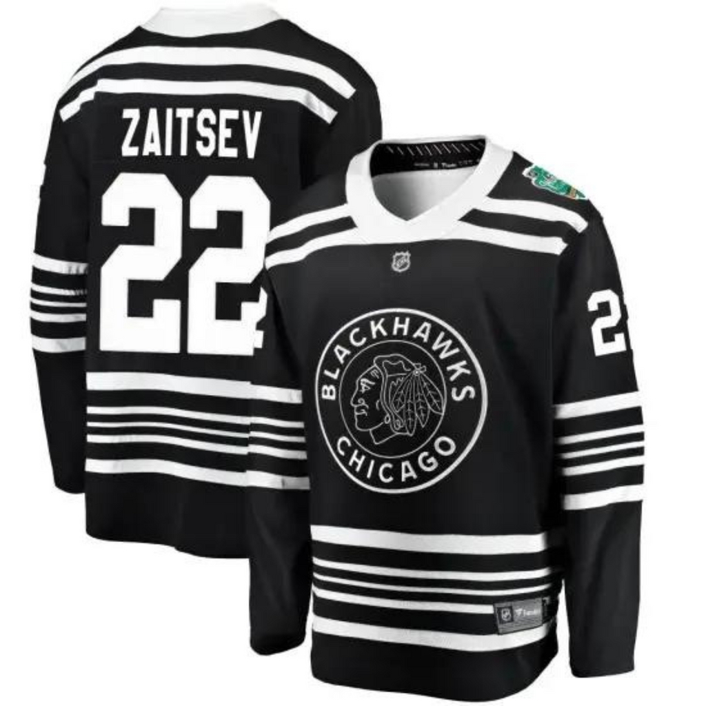 Nikita Zaitsev Chicago Blackhawks 22 Jersey