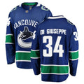 Phillip Di Giuseppe Vancouver Canucks 34 Jersey