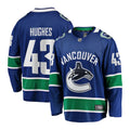 Quinn Hughes Vancouver Canucks 43 Jersey