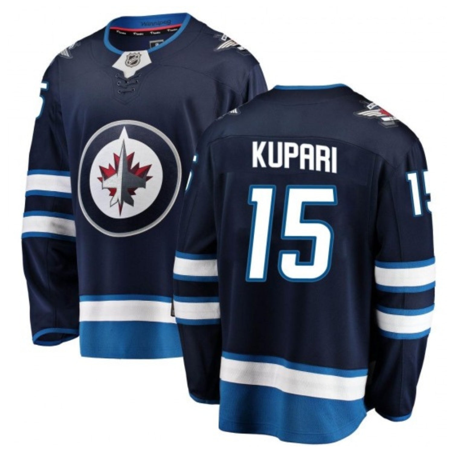Rasmus Kupari Winnipeg Jets 15 Jersey