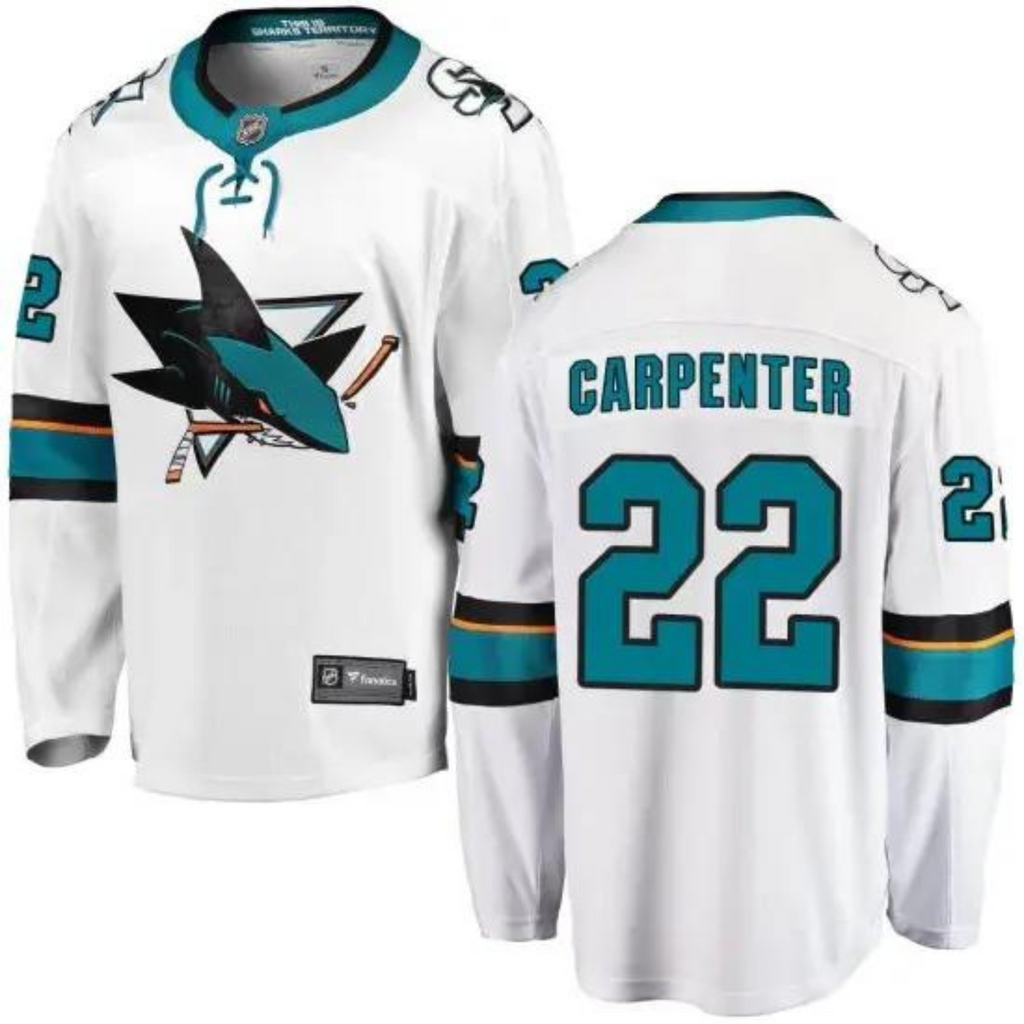 Ryan Carpenter San Jose Sharks 22 Jersey