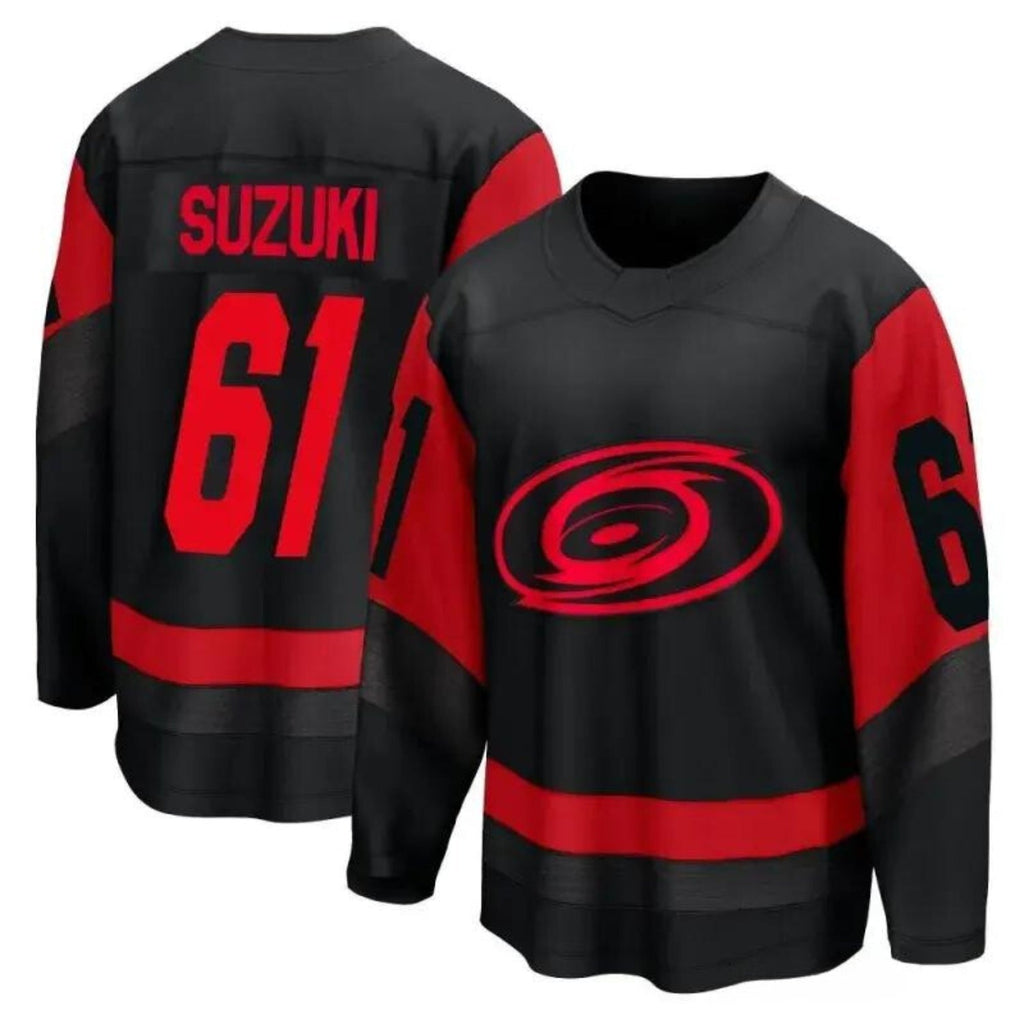 Ryan Suzuki Carolina Hurricanes 61 Jersey