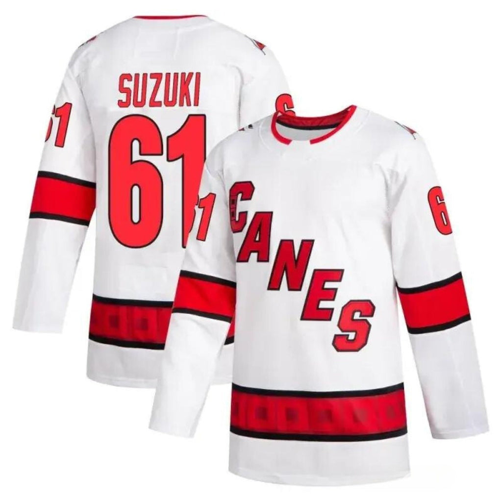Ryan Suzuki Carolina Hurricanes 61 Jersey