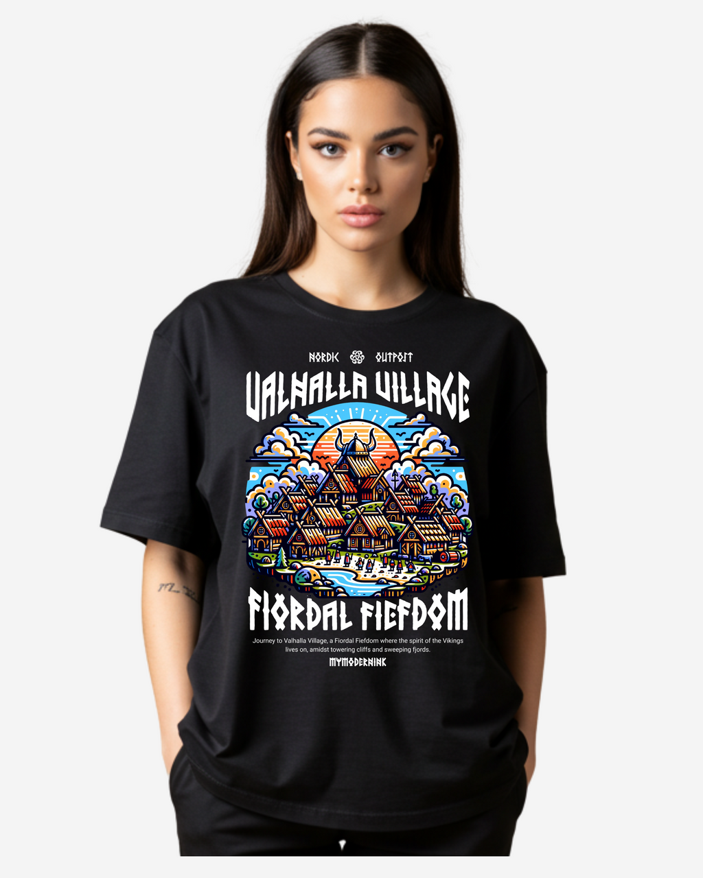 Nordic Outpost Women's Oversized T-Shirt