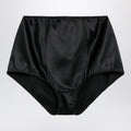 Dolce&Gabbana Black Satin Culottes Women