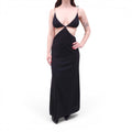 OSÉREE BLACK SPARKLE DRESS - SIZE S