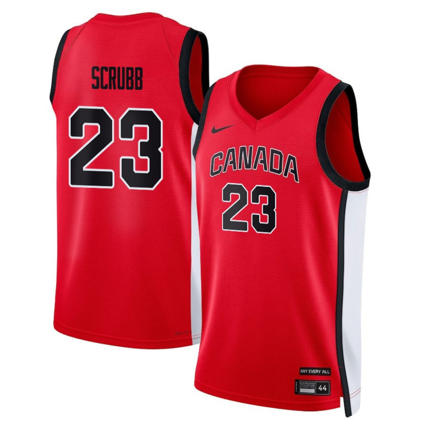 Olympic Phil Scrubb Team Canada 23 Jersey