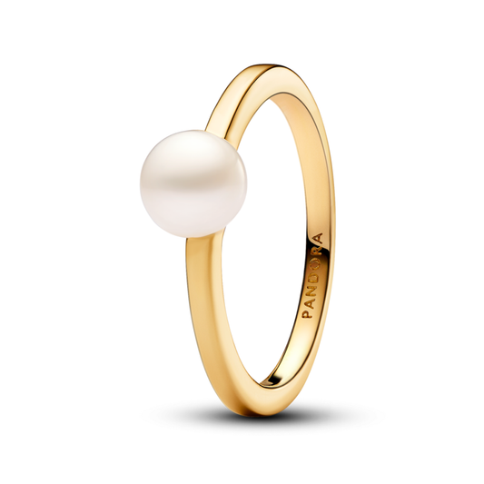 Treated Freshwater Cultured Pearl Ring