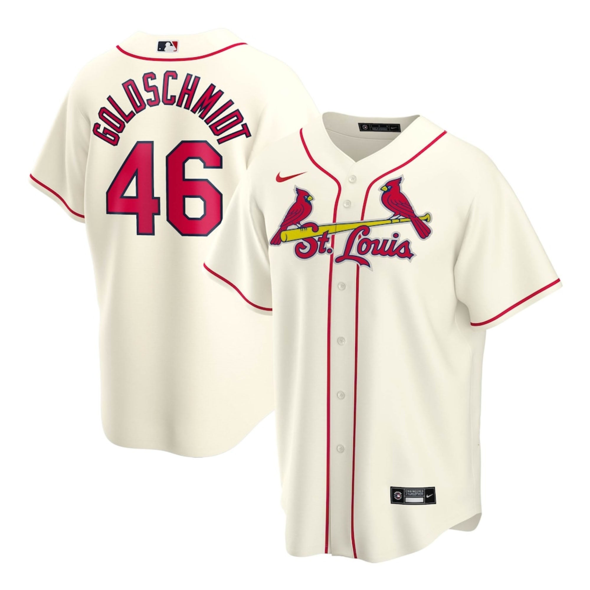 Paul Goldschmidt St. Louis Cardinals 46 Jersey