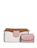 Coach Poppy Crossbody With Card Case In Colorblock