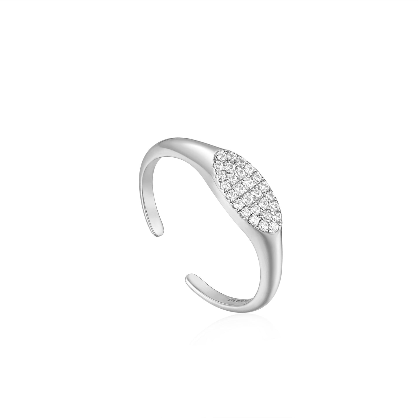 Ania Haie Glam Rock - Glam Adjustable Signet Ring