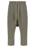 Rick Owens Men 'Drawstring Cropped' Pants