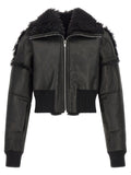 Rick Owens Men 'Flight Jkt Cropped' Bomber Jacket