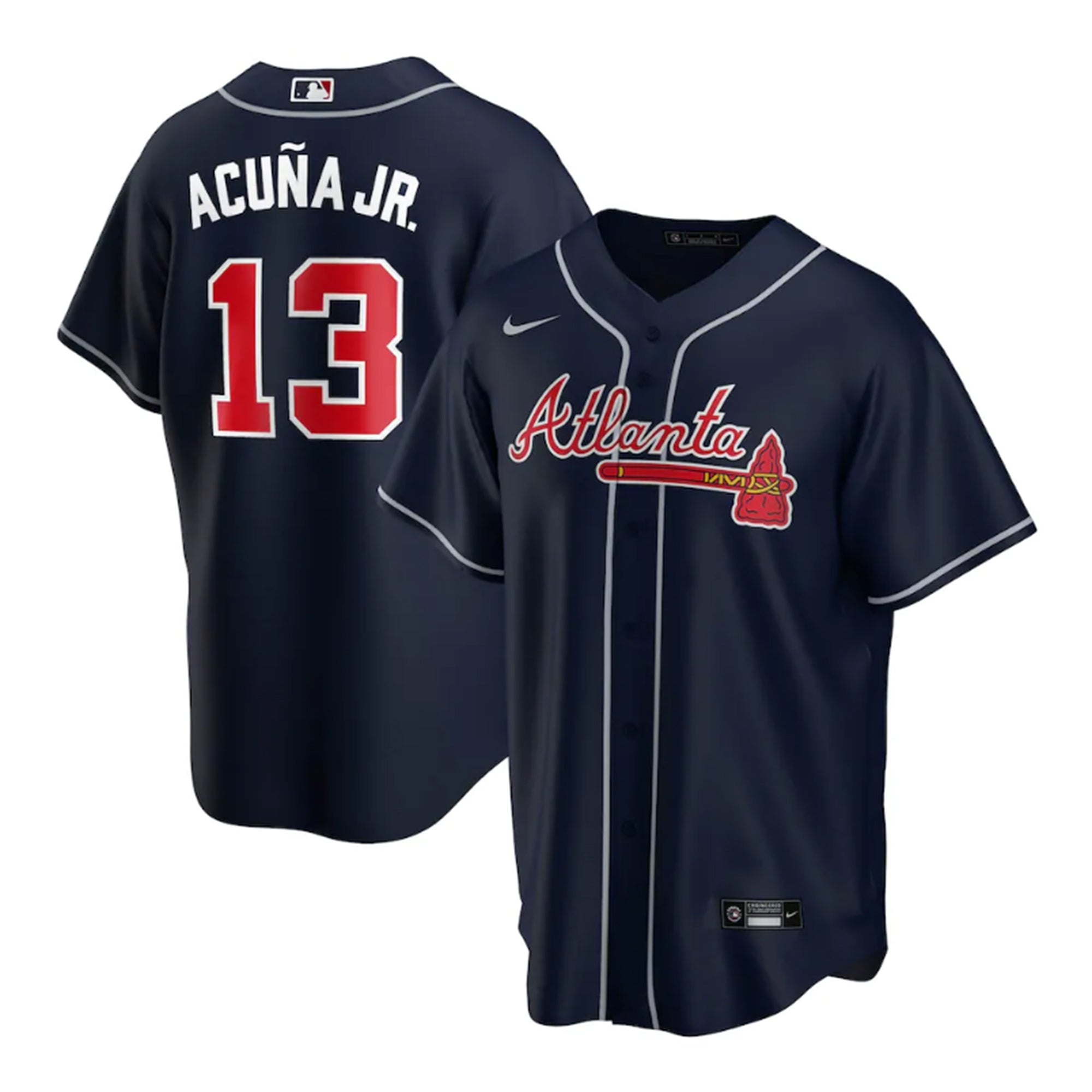 Ronald Acuna Jr. Atlanta Braves 13 Jersey