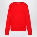 Loewe Light Merino Wool Sweater In Red Women