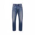 SAINT LAURENT DENIM JEANS WITH LOGO - SIZE 24