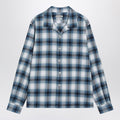 Jw Anderson Blue Gradient Check Shirt Men