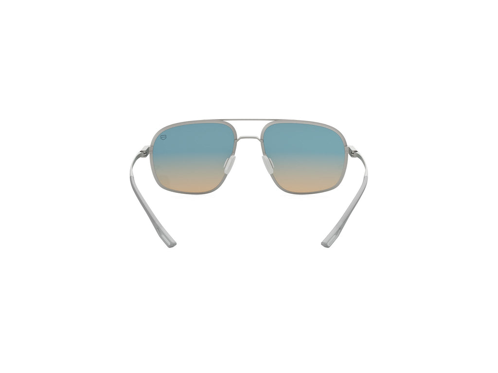 Silver Pilot Titanium Sunglasses